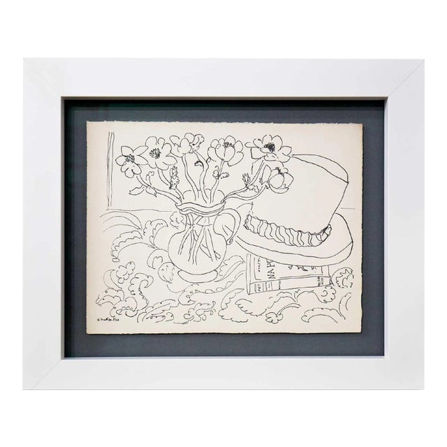 Henri Matisse "Nature Morte Au Chapeua Tahitien" Limited Edition Lithograph For Sale