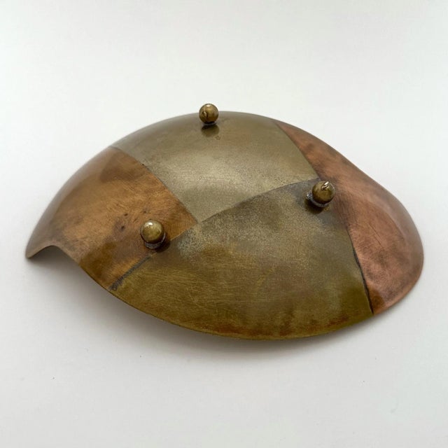 Metal Mexican Married Metals Trinket Dish For Sale - Image 7 of 7