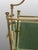 Maison Baguès French Brass & Smokey Gray Glass Magazine Rack Attr. To Maison Bagues / Jansen, France For Sale - Image 4 of 9