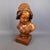 Wood Carved Wooden Sculpture of a Girl, 1960s For Sale - Image 7 of 16