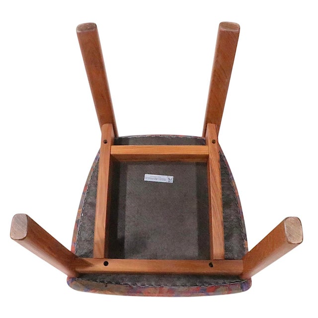 Mid 20th Century Mid 20th Century Set of Six Danish Mid Century Modern Dining Chairs by Hoostebro Mobelfabrik a/S For Sale - Image 5 of 17