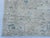 Traditional Ivory and Soft Blue Oushak Wool Rug With Floral Border For Sale - Image 3 of 7