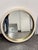 Design Plus Gallery presents a Shagreen Wrapped Wall Mirror from Restoration Hardware's Teen Collection. The circular...