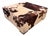 Cowhide Ponyhair Ottoman from Natuzzi, Italy, 1970 For Sale