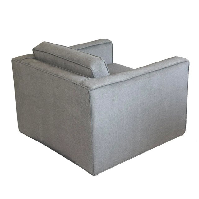 Pair of Charles Pfister Cube Lounge Chairs for Knoll For Sale In New York - Image 6 of 8