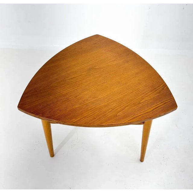 Mid-Century Coffee or Side Table, Czechoslovakia, 1970s For Sale - Image 3 of 11