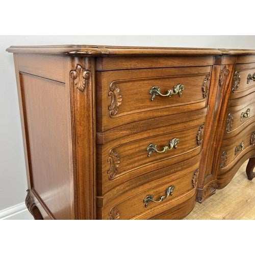 Vintage French Chest of Drawers in Walnut For Sale - Image 9 of 16