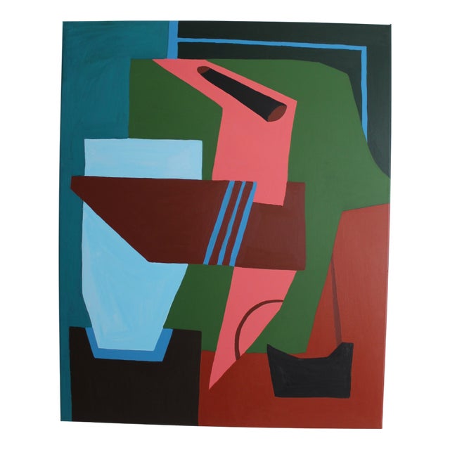 Bodasca, Colorful Abstract Clarity, 2025, Acrylic on Canvas For Sale