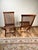 Brown Pair Vintage Mid-Century Modern Style Teak Folding Chairs For Sale - Image 8 of 10