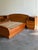 Mid-Century Modern Mid Century Modern Teak Queen Bed Frame With Matching Nightstands & Built-in Storage Drawers For Sale - Image 3 of 10