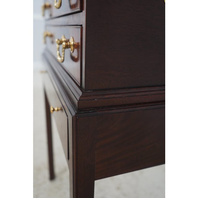 Stickley Colonial Williamsburg Mahogany Silver Chest For Sale - Image 16 of 18