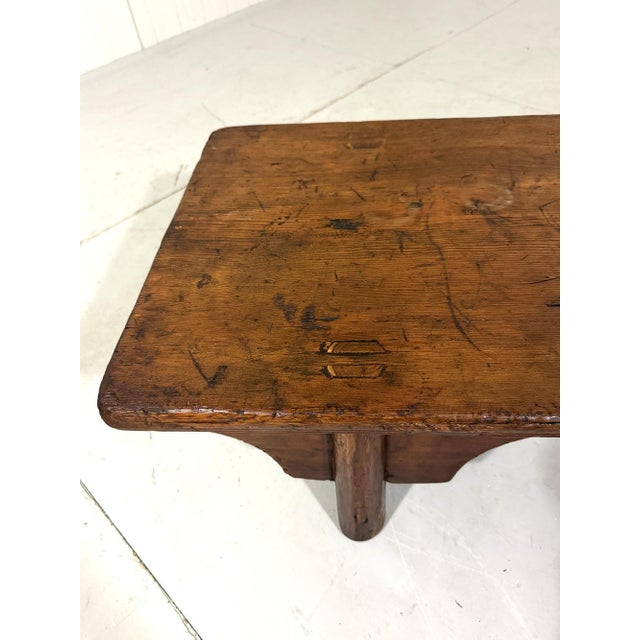 Low Antique Rustic Coffee Table, 1900s For Sale - Image 15 of 18