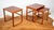 Wood 1970s Danish Modern BRDR Furbo Teak Nesting Tables - Set of 3 For Sale - Image 7 of 18
