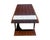 Brown Rare Vintage Mid Century Modern Cosmopolitan Lane Rosewood Desk Restored Brass Tile 1960s For Sale - Image 8 of 12