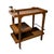 Holly and Martin Zhori Mid century Modern bar cart modern tea set. Styled in an inspired art deco design with brass...