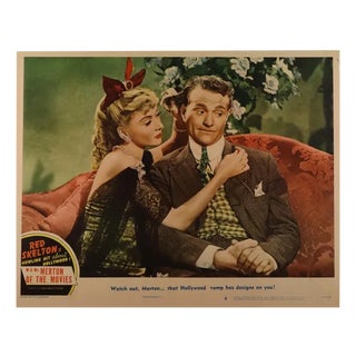 Merton of the Movies Lobby Card, USA, 1948 For Sale