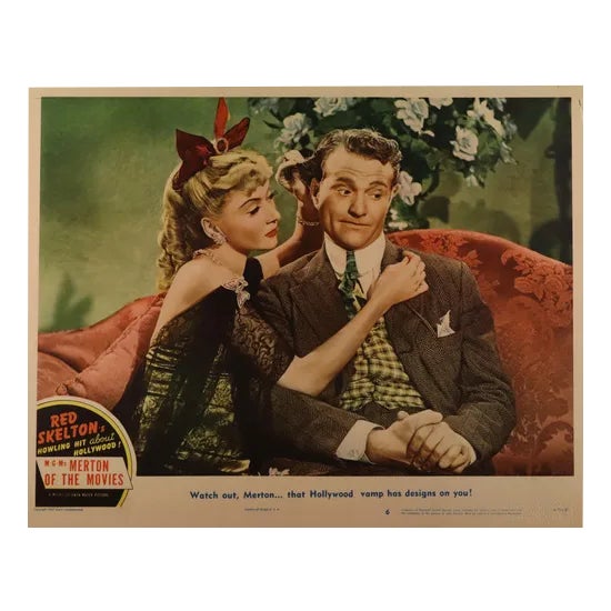Merton of the Movies Lobby Card, USA, 1948 For Sale