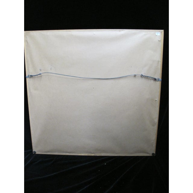 White Barry Herem Framed Signed Limited Edition Cast Paper Embossed Bear For Sale - Image 8 of 8