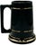Mid-Century Modern Vintage Columbia University Black Ceramic Mug Stein For Sale - Image 3 of 9