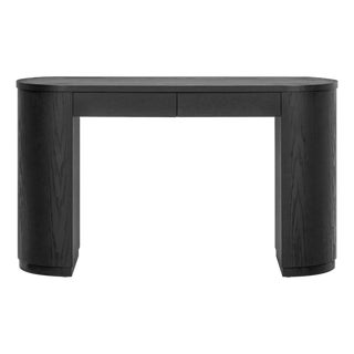 Marlow Black Wood Writing Desk For Sale