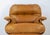 Brown Vintage Leather Armchair for INSA, Italy, 1970s For Sale - Image 8 of 10
