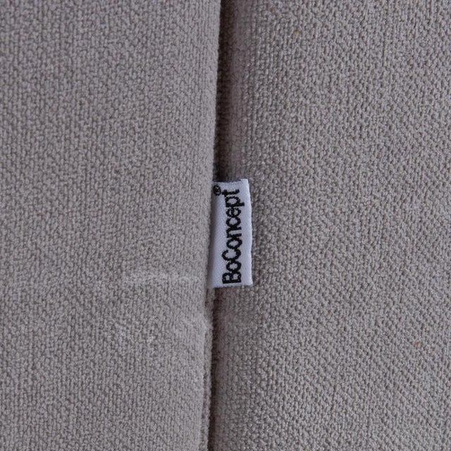 Textile Boconcept Cenova Fabric Corner Sofa Grey Sofa Couch For Sale - Image 7 of 12
