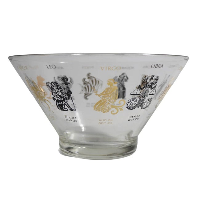 1950s Anchor Hocking Zodiac Bowls- Set of 2 For Sale - Image 9 of 10