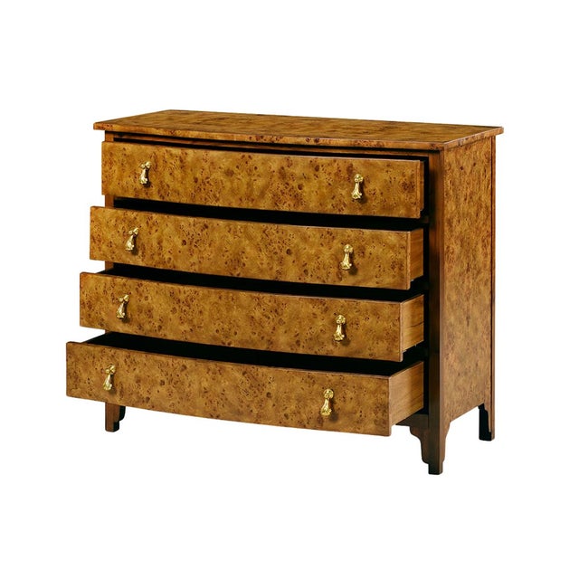 This exquisite piece showcases meticulous craftsmanship and attention to detail. The hand-rubbed rustic burl mappa veneer...