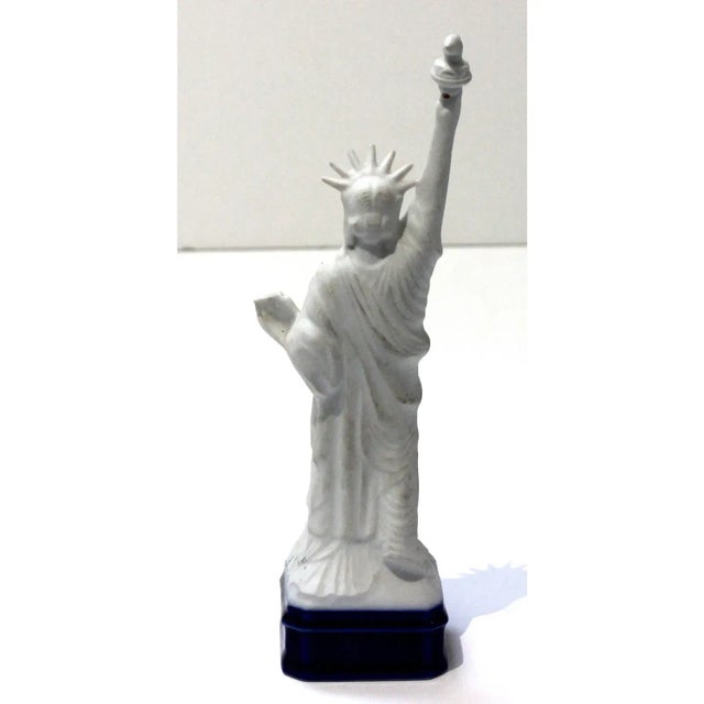 Ceramic Statue of Liberty Limoges France For Sale - Image 7 of 13