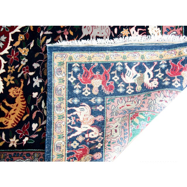 Early 20th Century Persian Tabriz Rug For Sale - Image 4 of 15