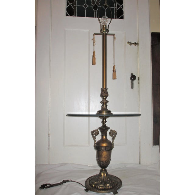 This is a Fantastic! Mid Century Hollywood Regency Glam Floor Lamp that is Absolutely the best I have seen with a...