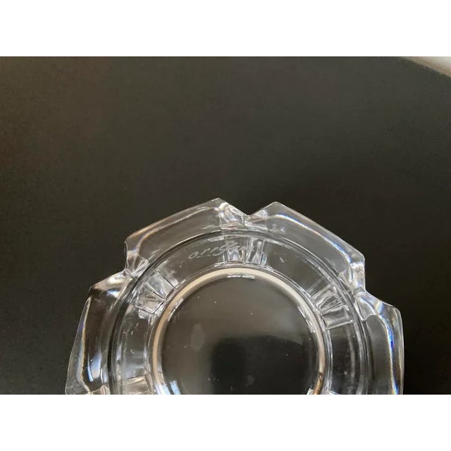 Scandinavian Crown Orrefors Crystal Catchall Bowl, Signed For Sale - Image 10 of 18