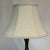 1940s American Federal Traditional Bronze and Brass Table Lamp, Newer Shade. For Sale - Image 6 of 12