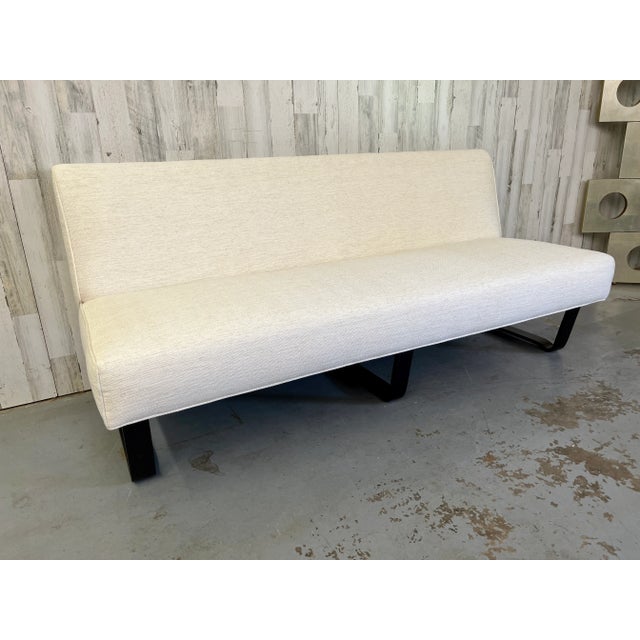 Mid-Century Modern Edward Wormley Slipper Sofa for Dunbar For Sale - Image 3 of 13