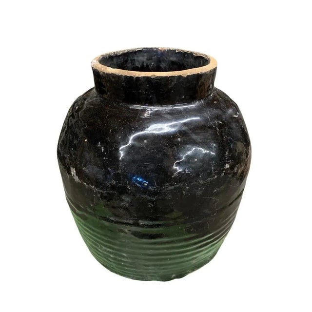 Modern Vintage Shanxi Glazed Pottery For Sale - Image 3 of 6