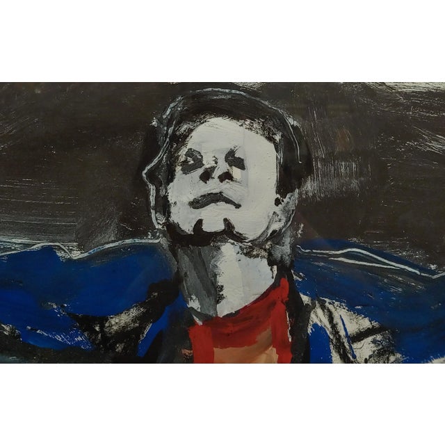 Bernd Koberling -Mocking the Cormorant Wingspan -Oil Painting For Sale - Image 4 of 11