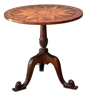 Vintage Maitland Smith Inlay Side Table