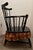 Traditional Mid-Century Rousseau Bros. "Black & Gold" Windsor Armchair For Sale - Image 3 of 12