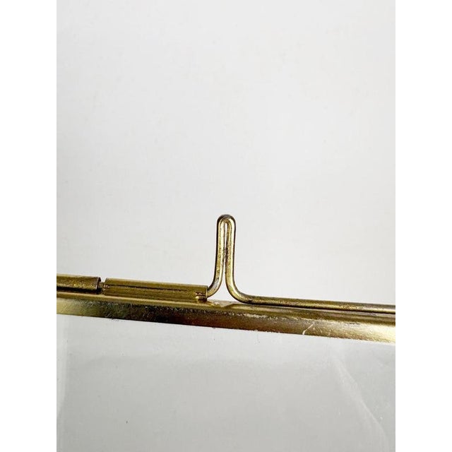 Table Picture Frame with Real Leaf Decoration, France, 1970s For Sale - Image 9 of 11
