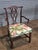 Late 20th Century Late 20th Century Baker Chippendale Style Mahogany Dinning Arm Chair Accent Chair For Sale - Image 5 of 9
