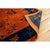 1920s Antique Orange Vase Floral Buterfly Chinese Handknotted Art Deco Wool Rug For Sale - Image 9 of 9