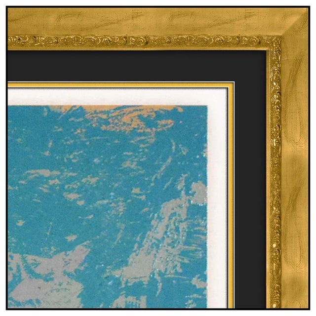 Paper 1980s Cafe De Là Paix Modern Serigraph on Paper LeRoy Neiman For Sale - Image 7 of 7