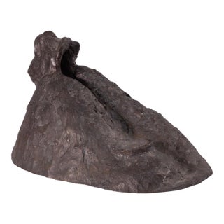 Richard Kozlow - Untitled (Abstract), 1996 Black Bronze Modernist Sculpture For Sale