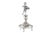 Silver Toothpick Holder with Fish Vendor For Sale - Image 9 of 9