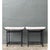 Late 20th Century Vintage Modernist Metal Frame Stools - A Pair For Sale - Image 5 of 12