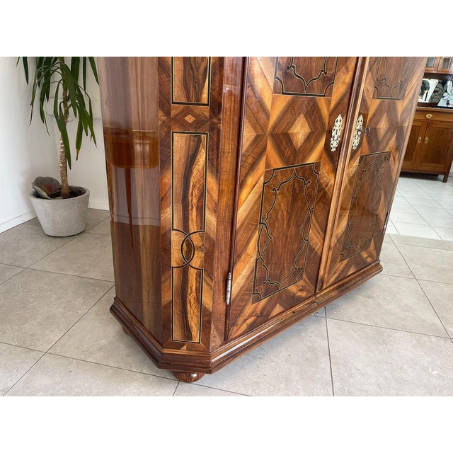 Baroque Hall Cupboard, 1700s For Sale - Image 16 of 18