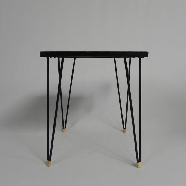 The top of this small side table consists of no fewer than 225 mosaic tiles. Dimensions per tile: 1.8 x 1.8 cm. Height: 37...