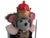 2000 - 2009 Mouse King Nutcracker 24 Tall No Box Guc Wood Faux Fur For Sale - Image 5 of 7