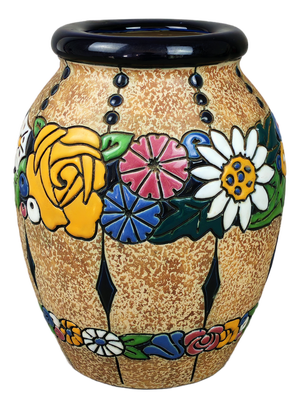 Ceramic Campina Amphora Vase by Max von Jungwirth, 1920