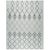 2020s 8x10 Ivory Hand-Knotted Wool Mirrored Diamond Lattice Oriental Modern Carpet Rug For Sale - Image 5 of 6